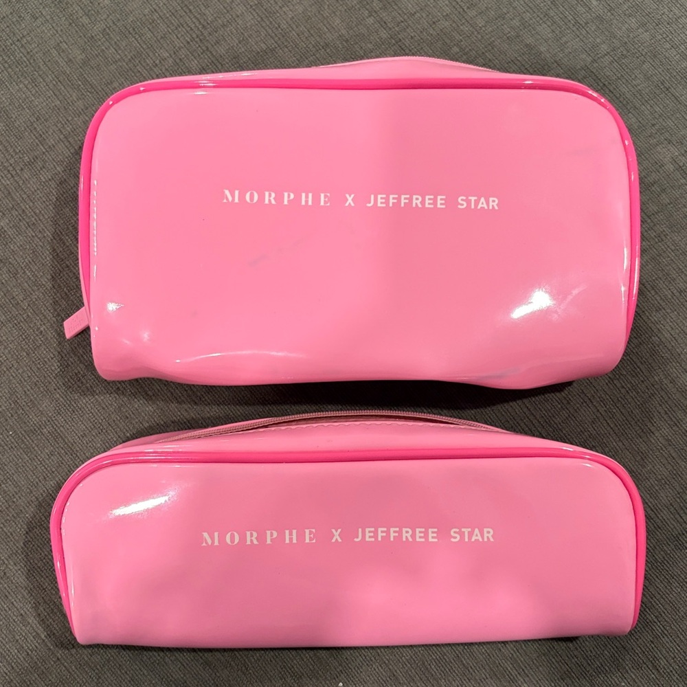 Morphe x Jeffree Star Makeup Bags - Set of 2!   cosmetics cosmetic bag beauty